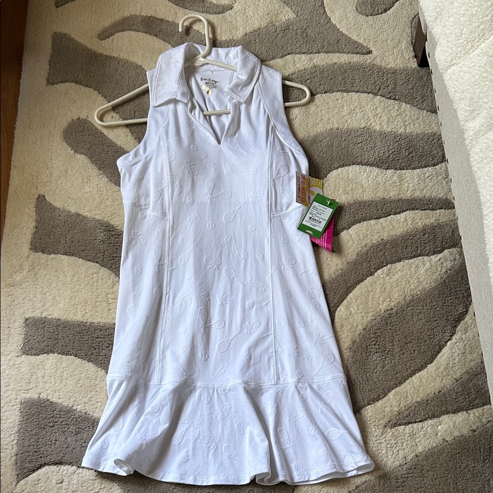 Lilly Pulitzer White Luxletic Dress